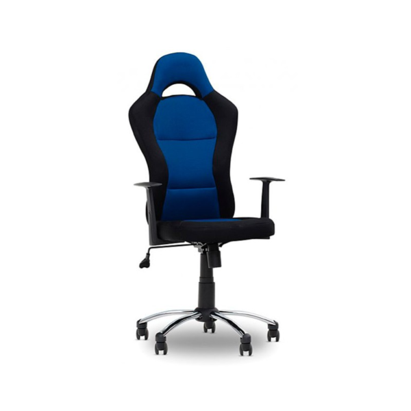 Cadira desptax Race negre-blau